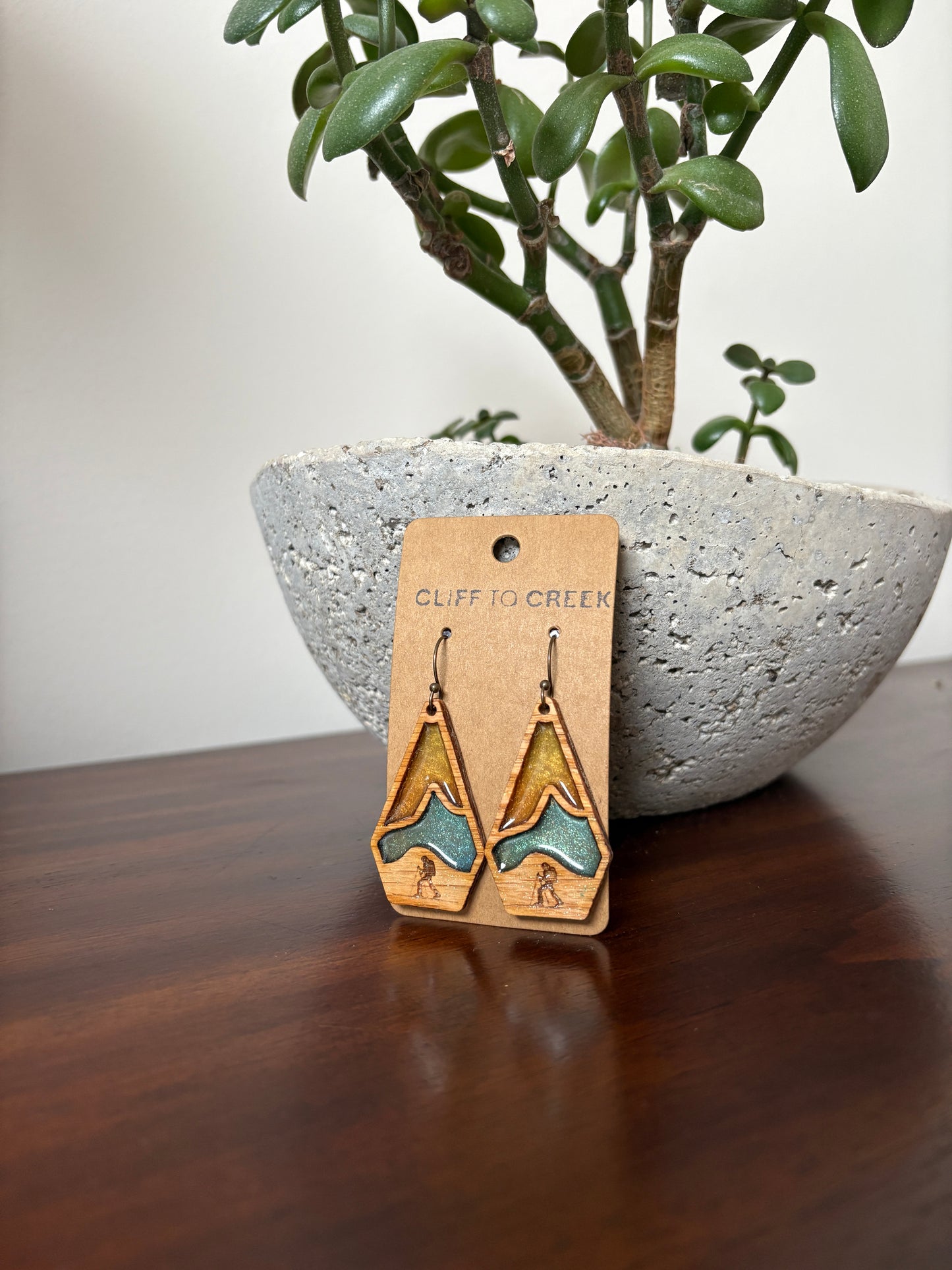Backcountry Ski Earrings