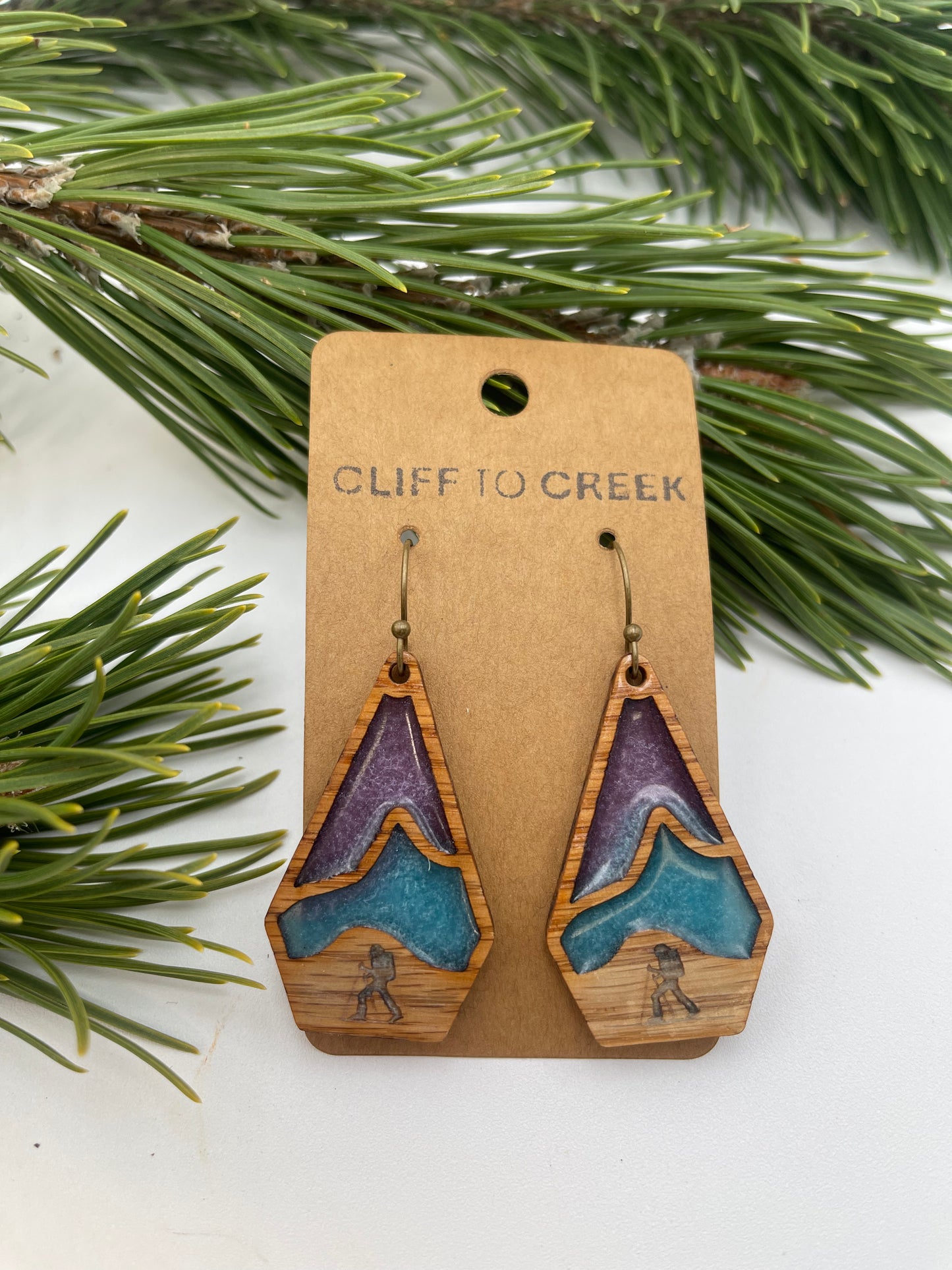 Backcountry Ski Earrings