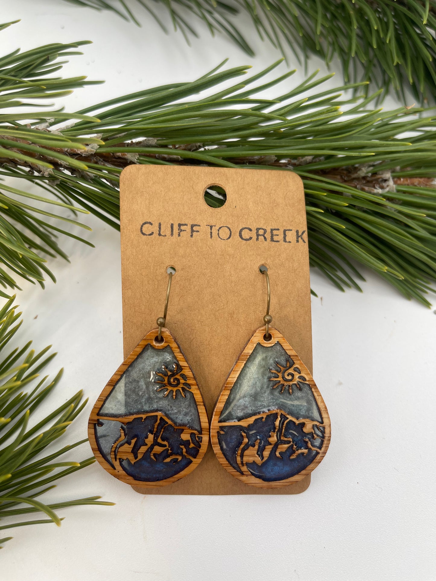 Pipeline Couloir Earrings